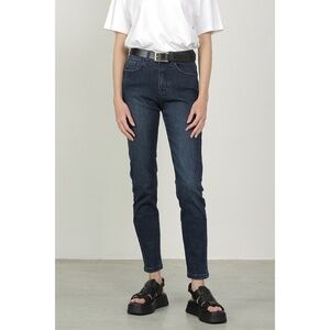 Ronen Chen Denim | Mid Rise VTG Indigo Soft Stretch Skinny Jeans